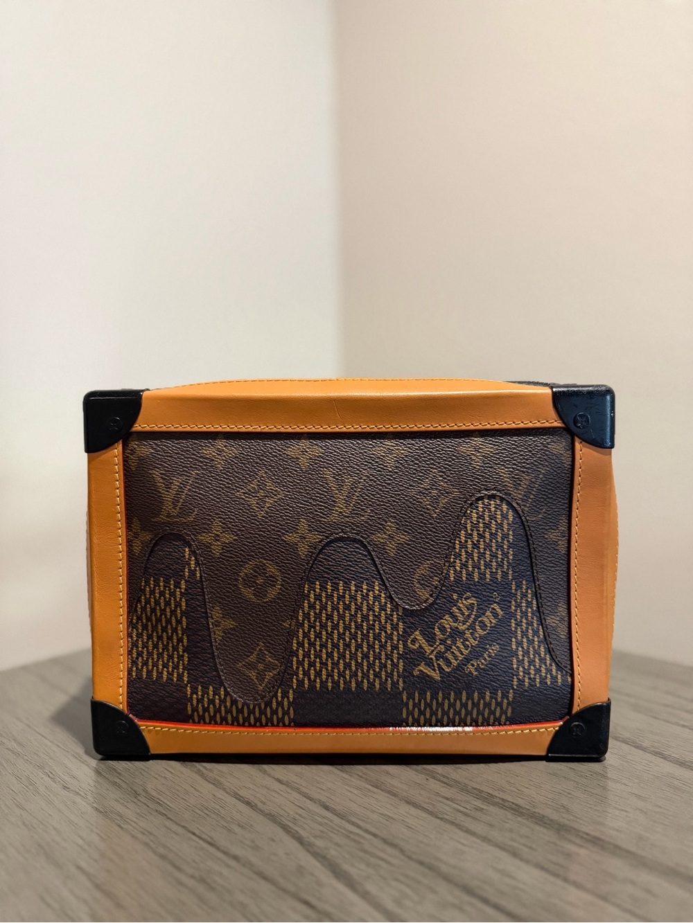 Louis Vuitton Men’s Monogram Brown Leather Trunk Crossbody Bag